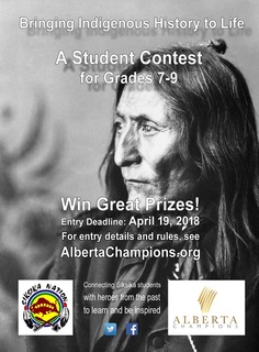Alberta Champions-Indigenous Contest-Poster thumbnail