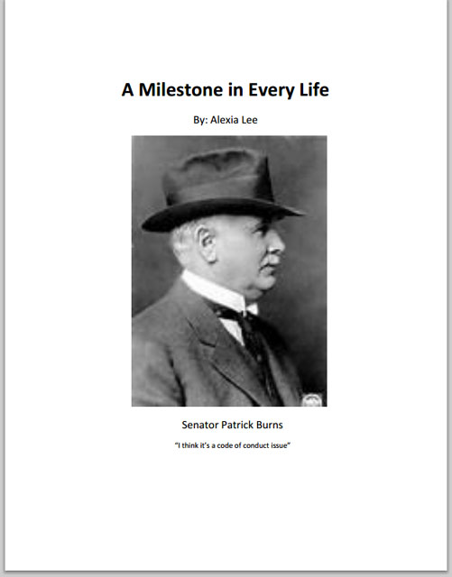 A Milestone in Every Life-Patrick Burns-Alexia Lee