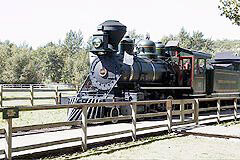 Fort Edmonton Steam Locomotive