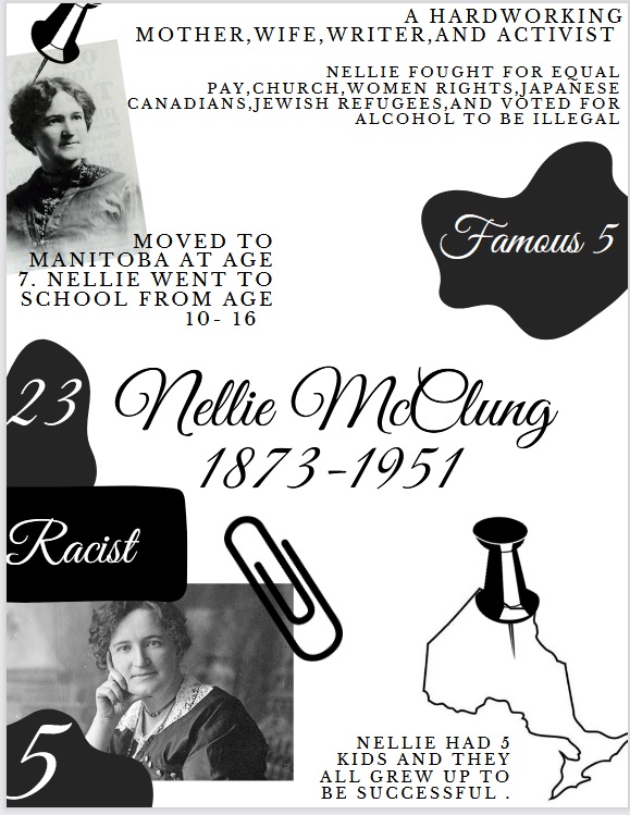 Nellie McClung Illustration Example thumbnail