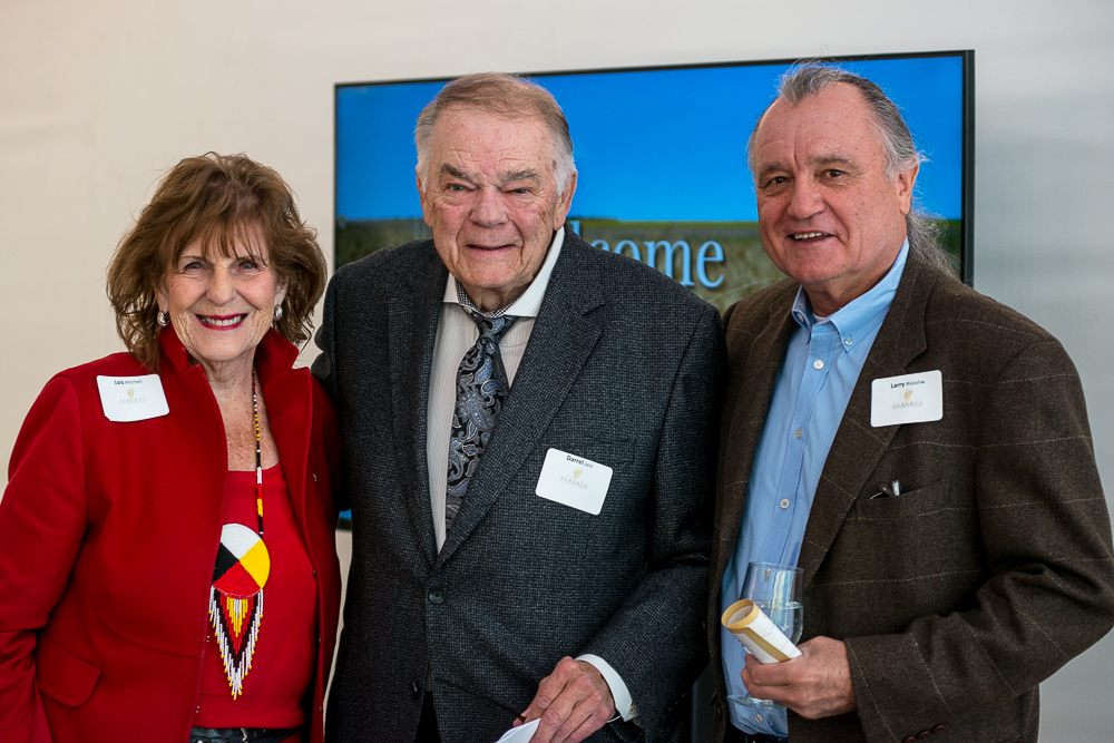 The Honorable Lois E. Mitchell, Darrel Janz, and Larry Wasyliw
